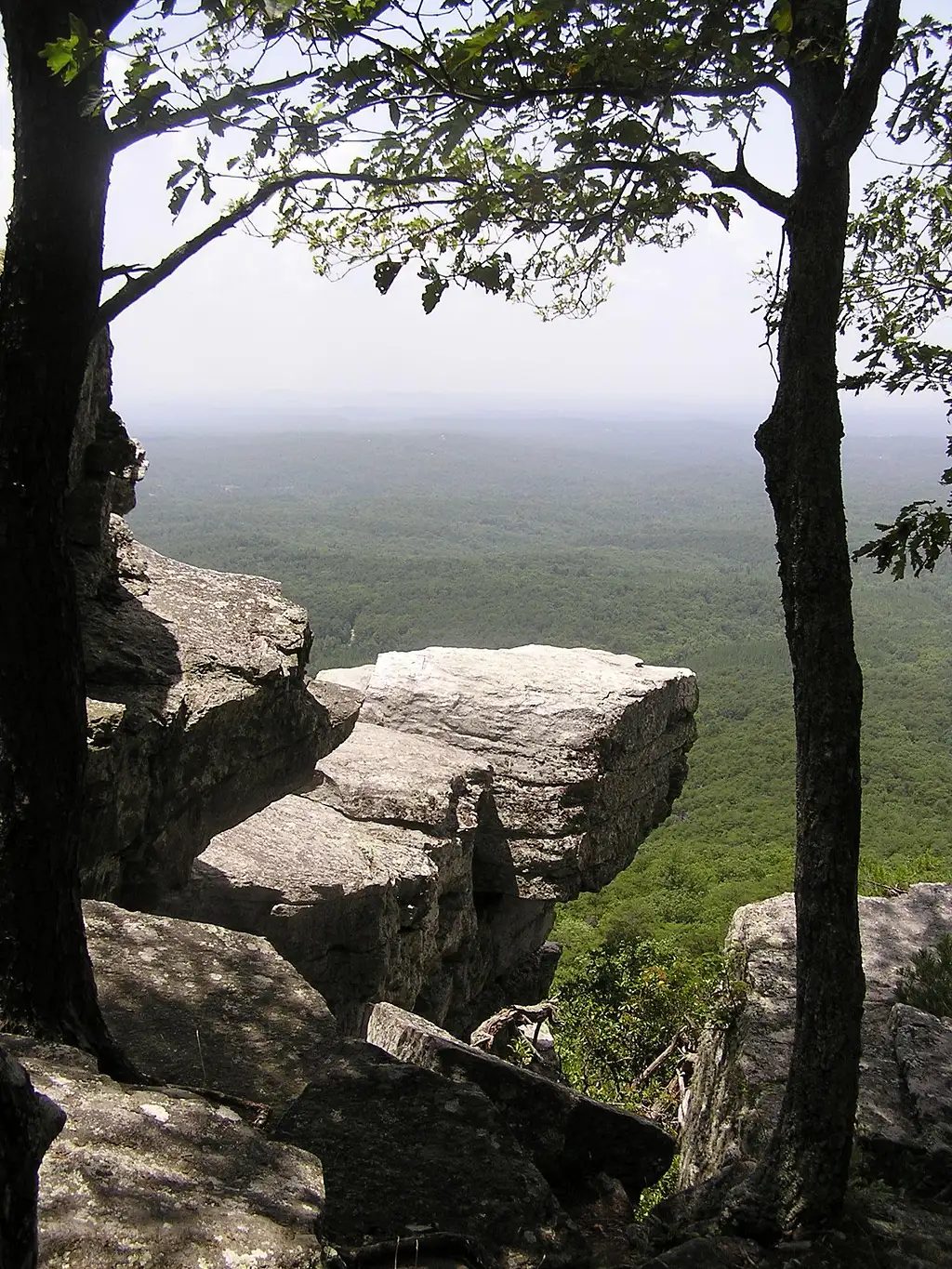Pulpit Rock on Cheaha Mountain